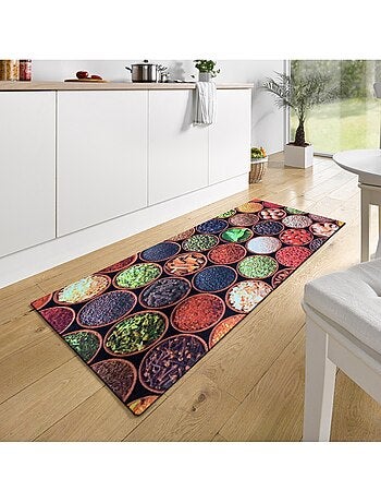 Alfombra de cocina estampada