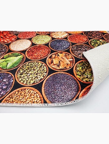 Alfombra de cocina estampada