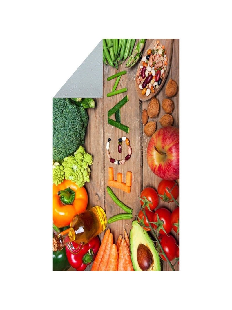 Alfombra de cocina estampada Multicolor - Kiabi