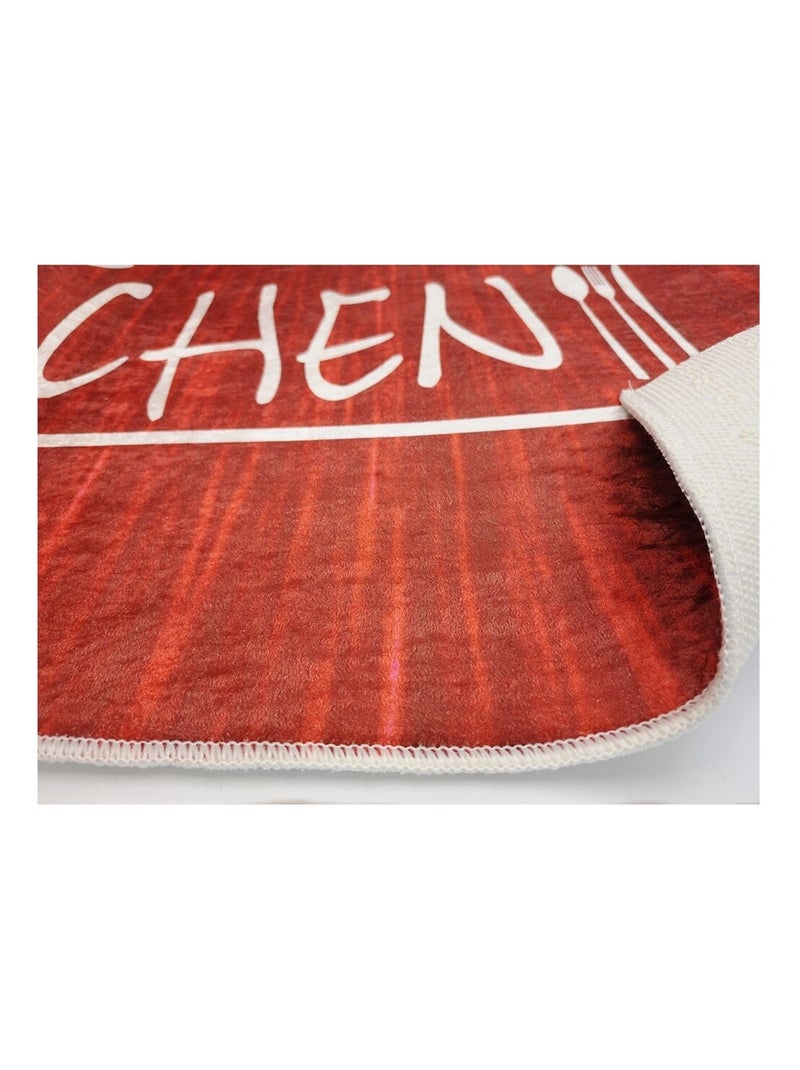 Alfombra de cocina KITCHEN Rojo - Kiabi