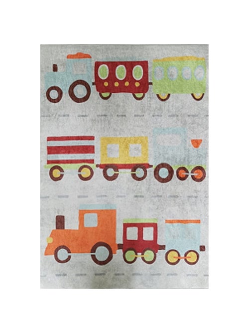 Alfombra de colores TRAIN - Kiabi