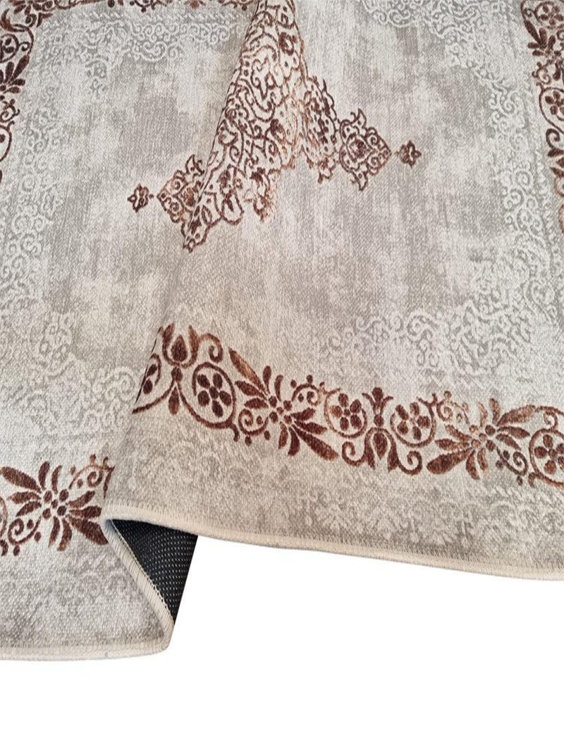 Alfombra de interior Baroque Beige - Kiabi