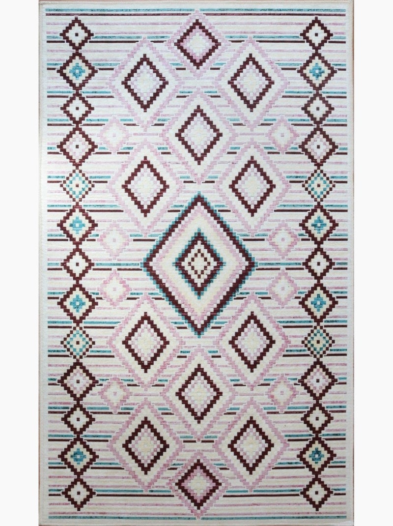 Alfombra de interior BERBERE Rosa - Kiabi