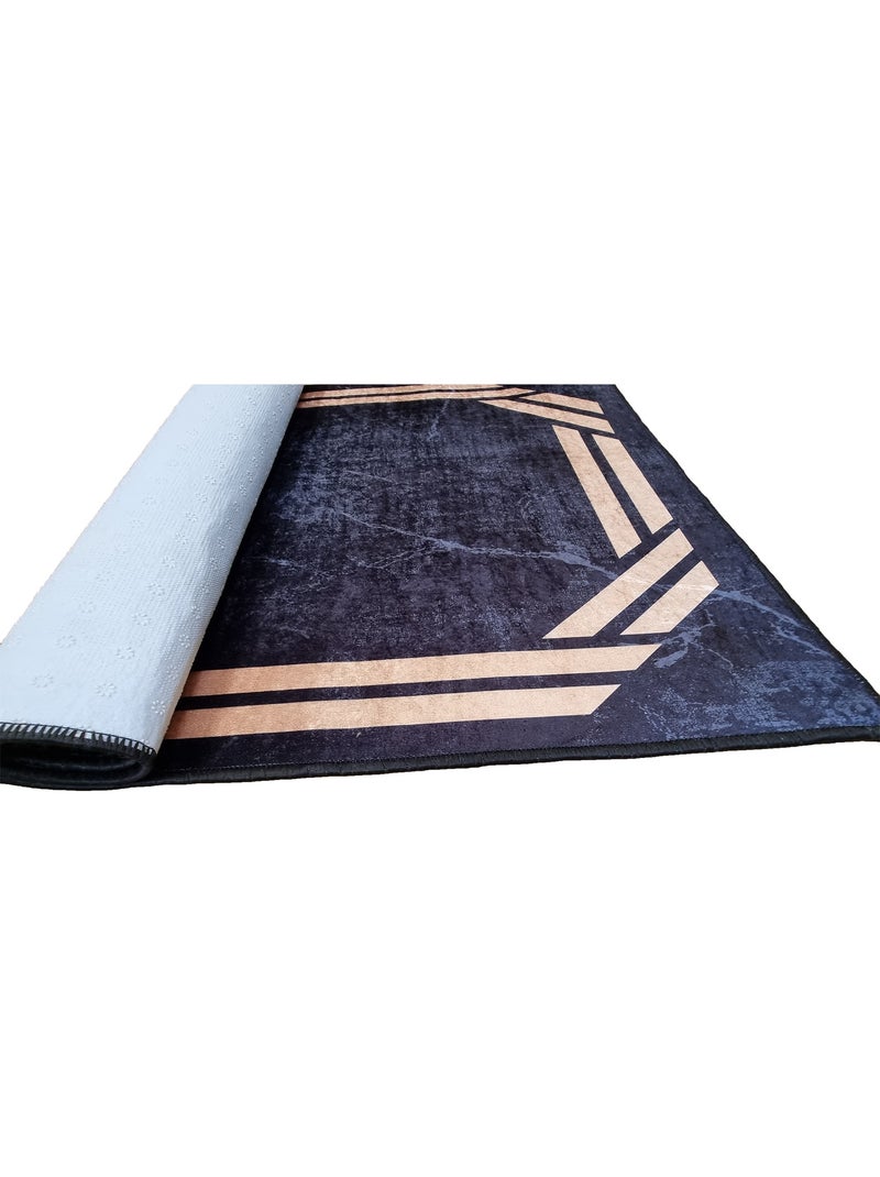 Alfombra de interior REBELLE Negro Negro - Kiabi