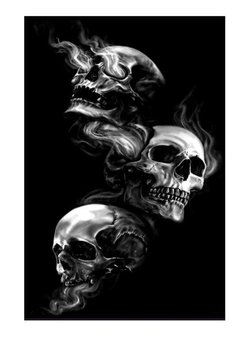 Alfombra de interior SKULL - Kiabi