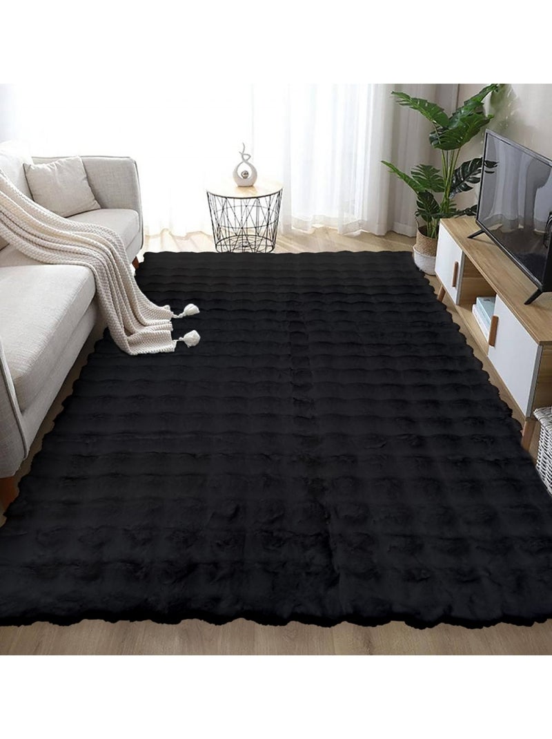 Alfombra de interior TOSCANA Negro Negro - Kiabi