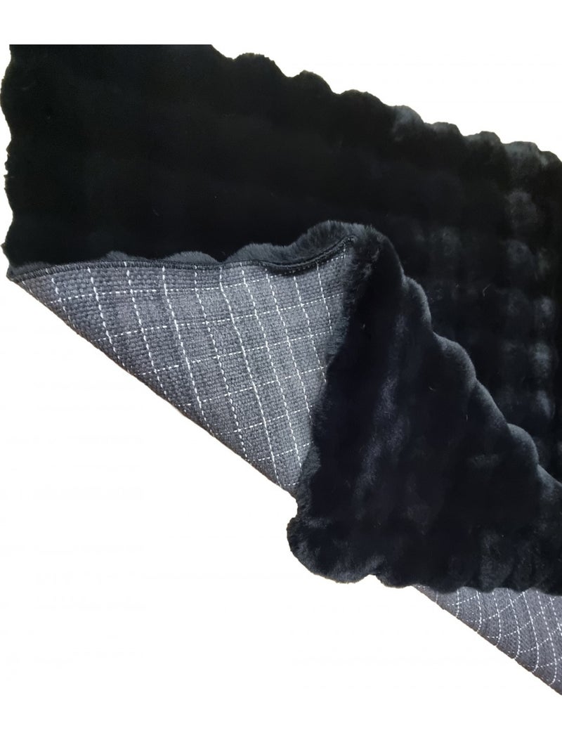 Alfombra de interior TOSCANA Negro Negro - Kiabi