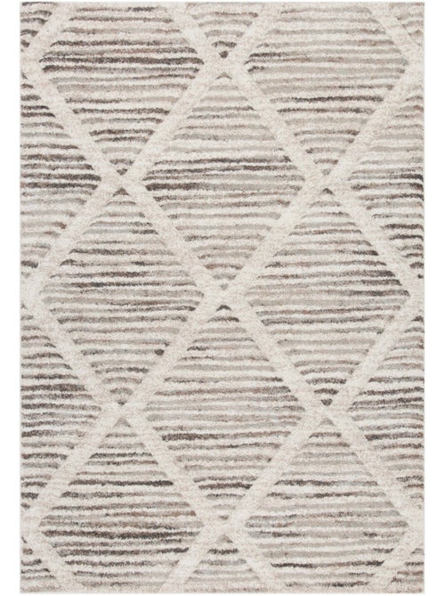 Alfombra de interior TUNIS estilo bereber rombos 160 x 230 cm Future Home - Kiabi Alfombra de interior TUNIS estilo bereber rombos 160 x 230 cm Future Home - Kiabi
