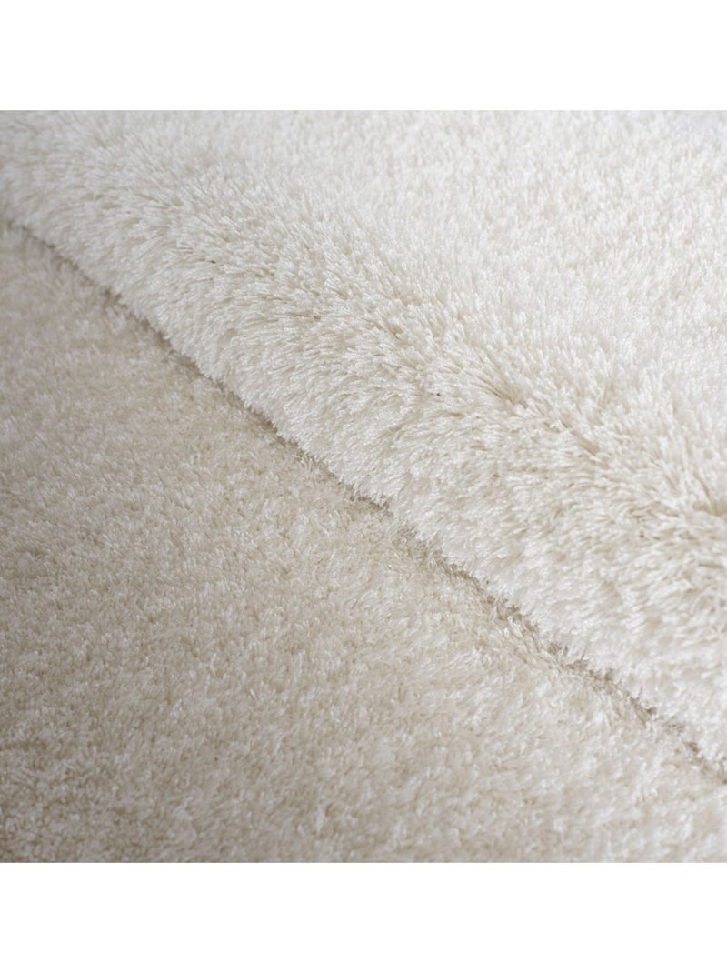 Alfombra de interior VELVET Blanco - Kiabi