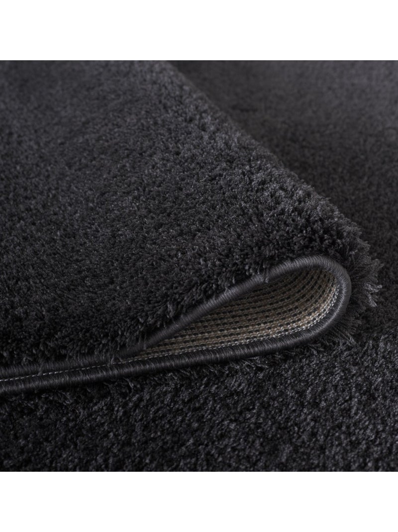 Alfombra de interior VELVET Gris antracita - Kiabi
