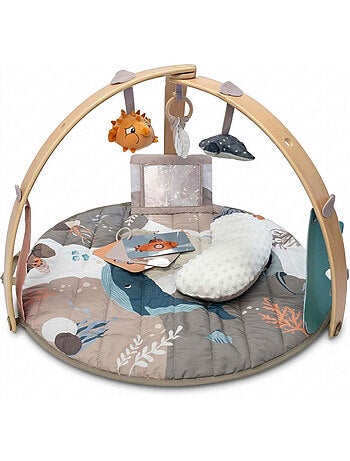 Alfombra de juego con arcos de madera ocean bliss | Bo Jungle