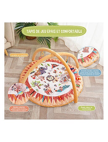 Alfombra de juego con arcos LITTLE JUNGLE | SUPERBE BEBE