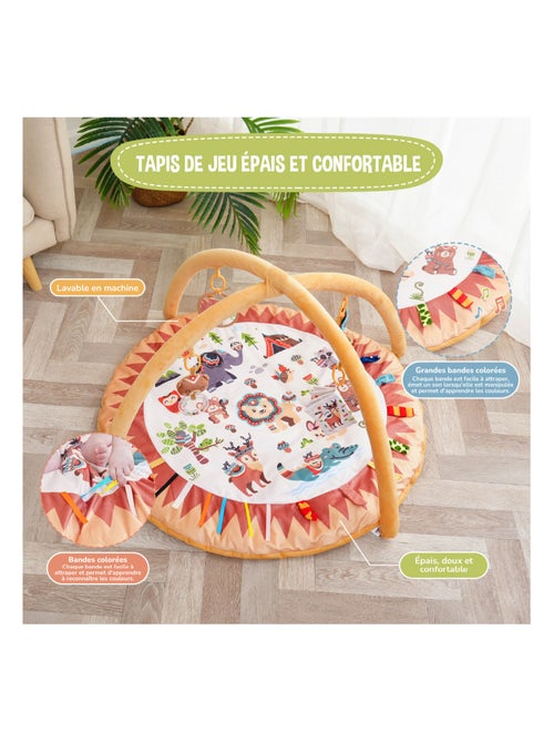 Alfombra de juego con arcos LITTLE JUNGLE | SUPERBE BEBE - Kiabi Alfombra de juego con arcos LITTLE JUNGLE | SUPERBE BEBE - Kiabi