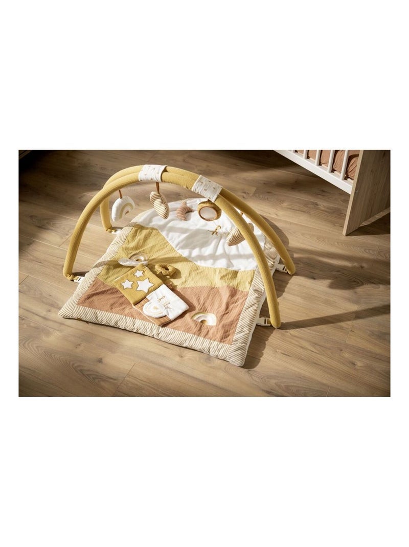 Alfombra de juego de terciopelo amarillo - SAUTHON Amarillo - Kiabi