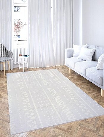 Alfombra de juego plegable doble cara 180x120 de espuma xpe con elefantes y suave bebe para