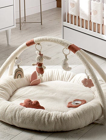 Alfombra de juego redonda de rizo de algodón - SAUTHON