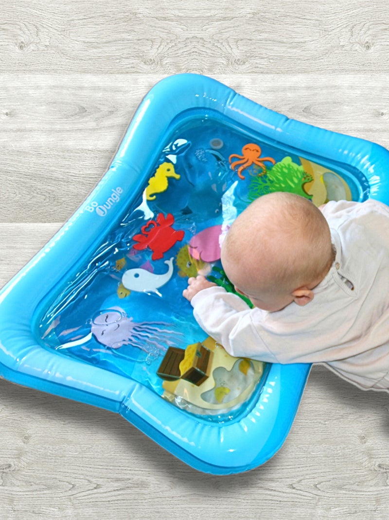 Alfombra de juego y agua para bebé – amigos del mar | Bo Jungle Azul - Kiabi