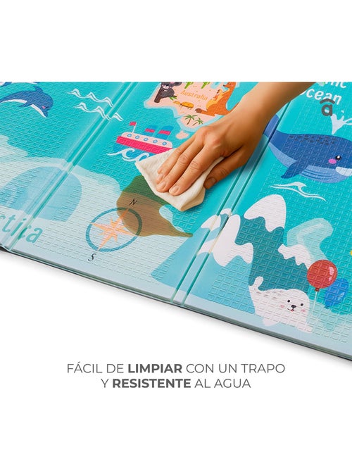 Alfombra de juegos 120X180 Animales-Ciudad Asalvo - Kiabi