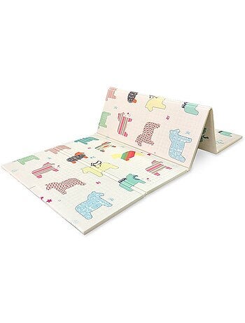Alfombra de Juegos Bebé XXL 200x180cm- Plegable, Reversible e Impermeable - Espuma XPE