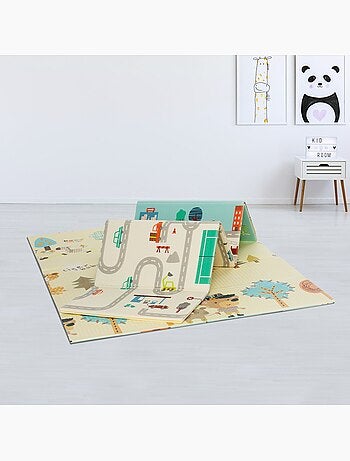 Alfombra de juegos 120X180 Animales-Ciudad Asalvo