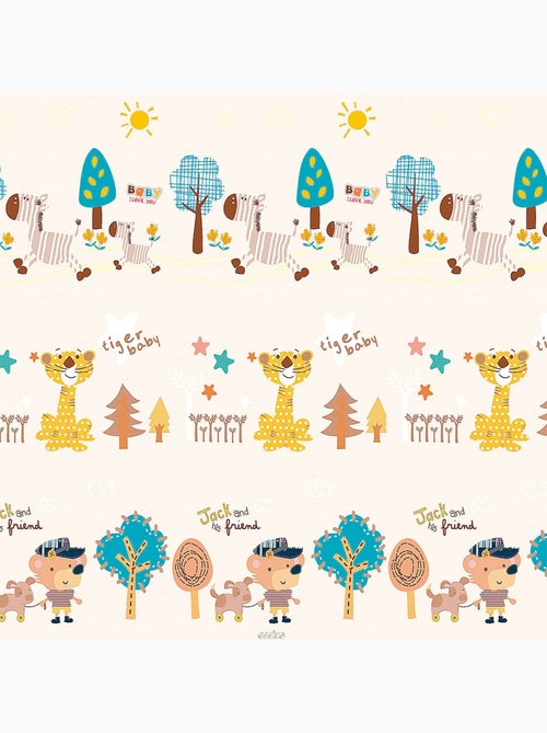 Alfombra de juegos Funmat 120X180 City-Forest Asalvo - Kiabi