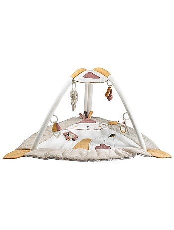 Alfombra de juegos para bebé Tipi de poliéster beige - SAUTHON
