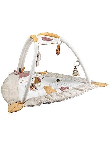 Alfombra de juegos para bebé Tipi de poliéster beige - SAUTHON