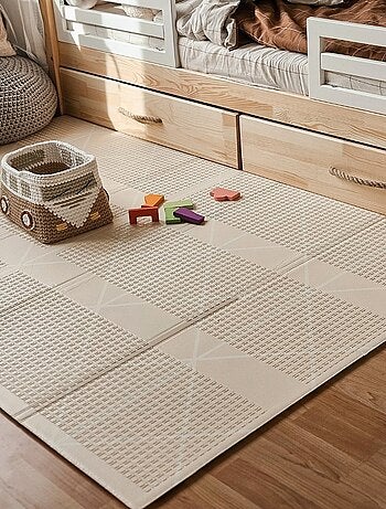 Alfombra de juegos plegable doble cara 180x120 cm espuma XPE para bebé