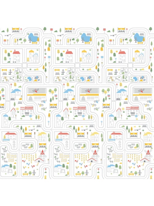 Alfombra de Juegos Plegable XXL Granja-Ciudad Asalvo - Kiabi Alfombra de Juegos Plegable XXL Granja-Ciudad Asalvo - Kiabi