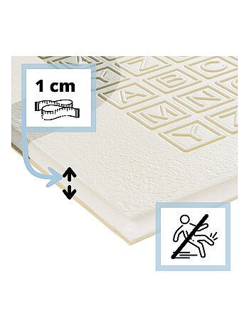 Alfombra de juegos XXL reversible de espuma XPE para bebé antideslizante plegable