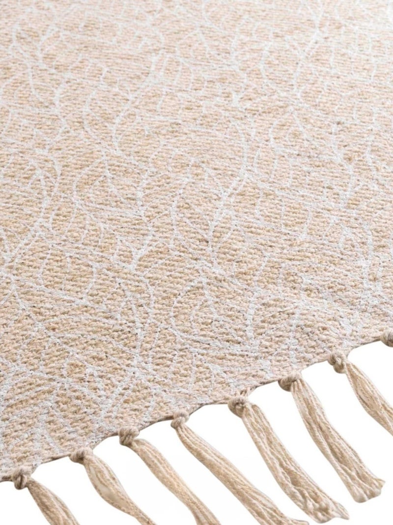 Alfombra de Jute Kalinda PROMO LINGE Beige - Kiabi