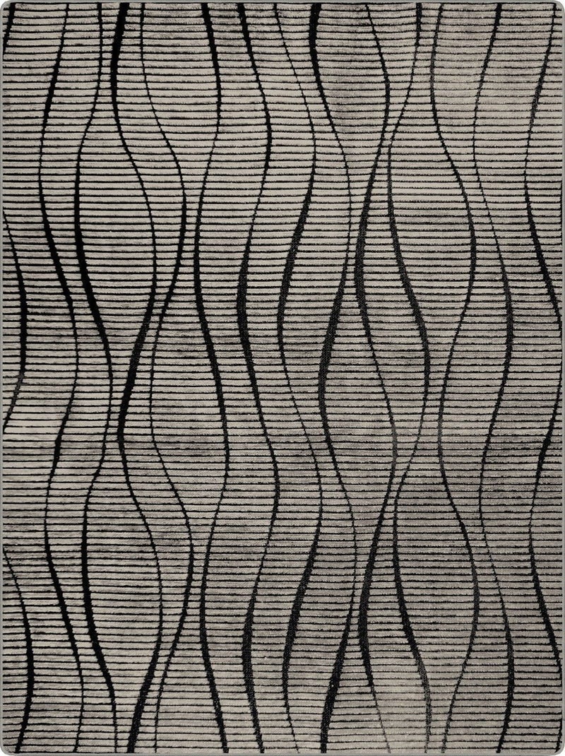 Alfombra de pasillo VERA Vague Plateado - Kiabi