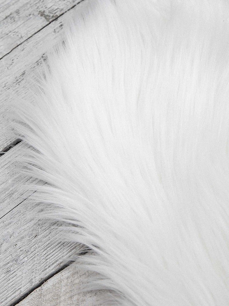 Alfombra de pelo sintético 'Today' blanco - Kiabi