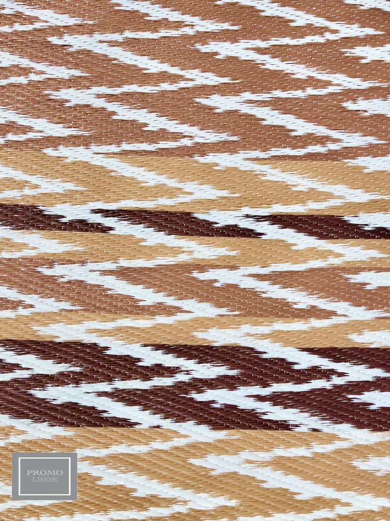 Alfombra de Polypropylène PROMO LINGE Marrón - Kiabi