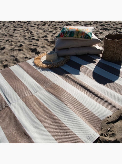 Alfombra de rayas para exteriores - Kiabi