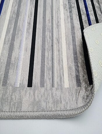 Alfombra de salón a rayas