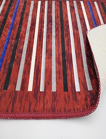 Alfombra de salón a rayas