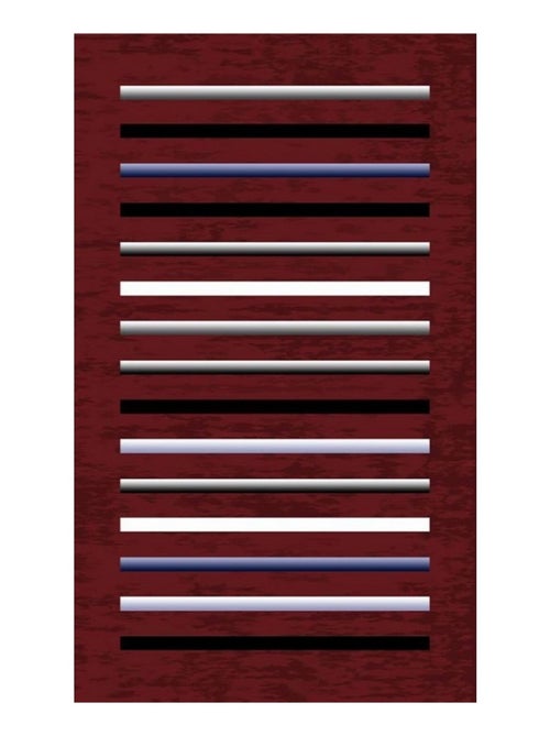 Alfombra de salón a rayas - Kiabi