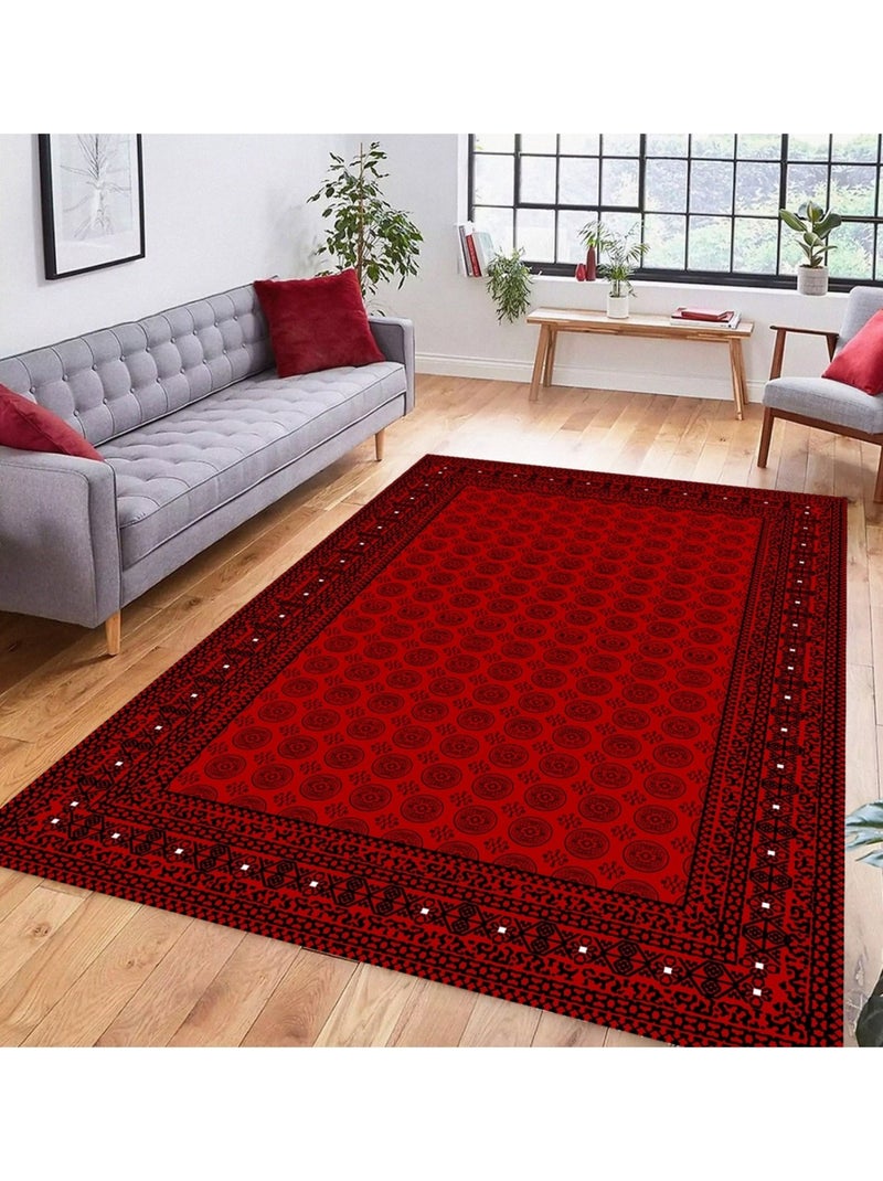Alfombra de salón ANADOLU Rojo - Kiabi