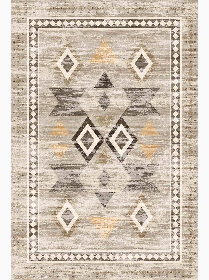 Alfombra de salón BEIRA Beige - Kiabi