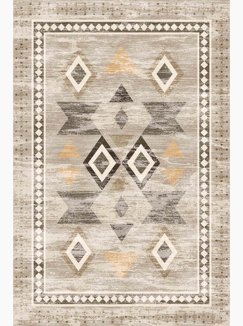 Alfombra de salón BEIRA Beige - Kiabi