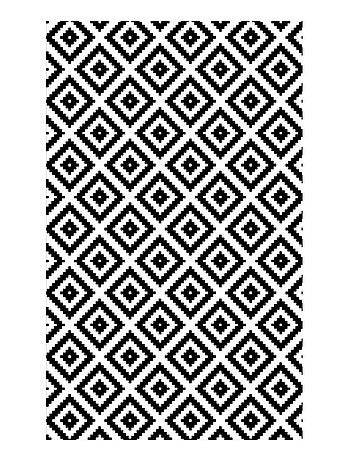 Alfombra de salón Black&White