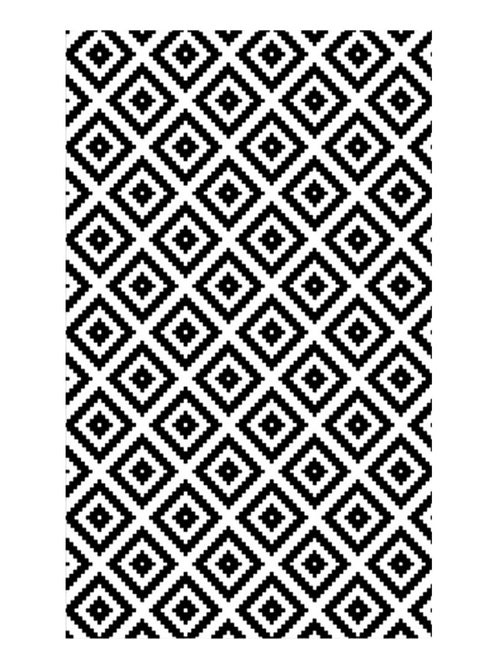 Alfombra de salón Black&White - Kiabi