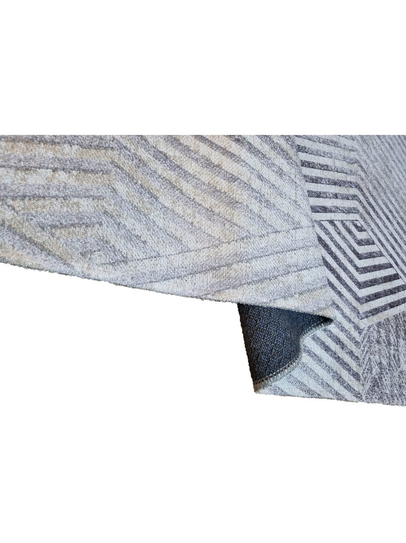 Alfombra de salón BORROW Gris - Kiabi