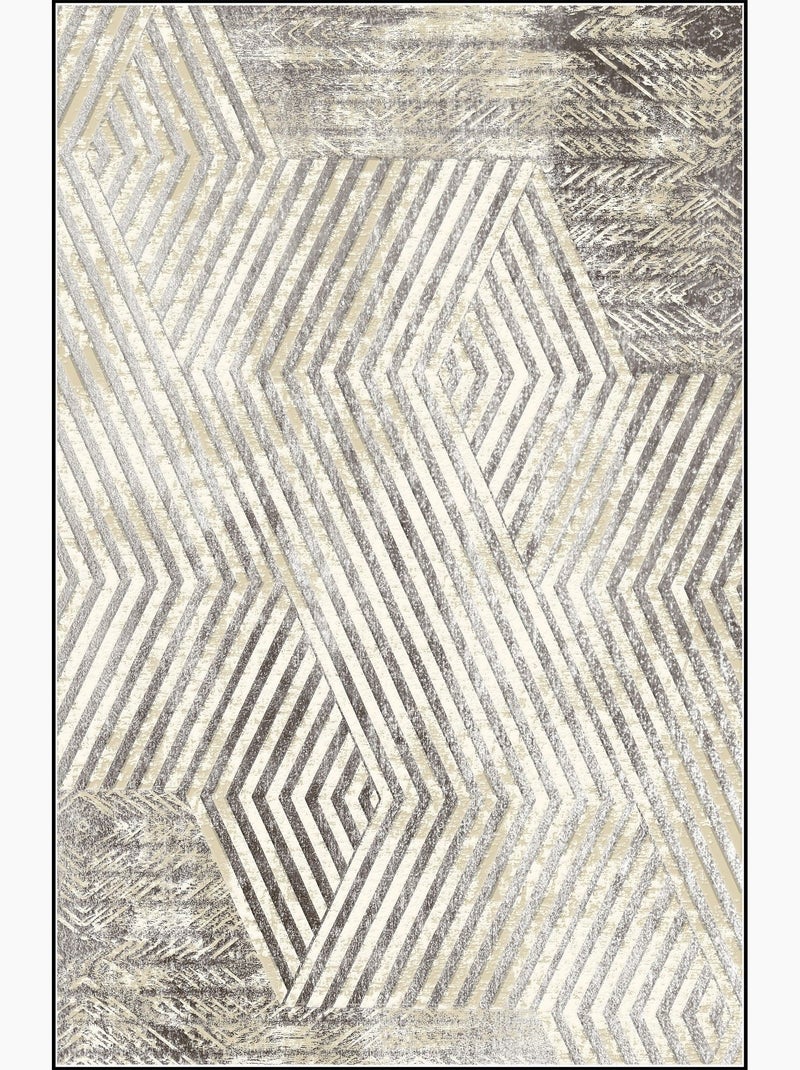 Alfombra de salón BORROW Gris - Kiabi