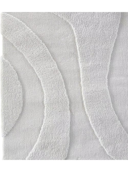 Alfombra de salón con motivo ondulado en relieve y efecto texturizado - Kiabi Alfombra de salón con motivo ondulado en relieve y efecto texturizado - Kiabi