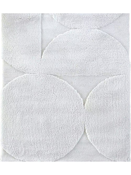 Alfombra de salón con relieve gráfico y efecto texturizado - Kiabi Alfombra de salón con relieve gráfico y efecto texturizado - Kiabi