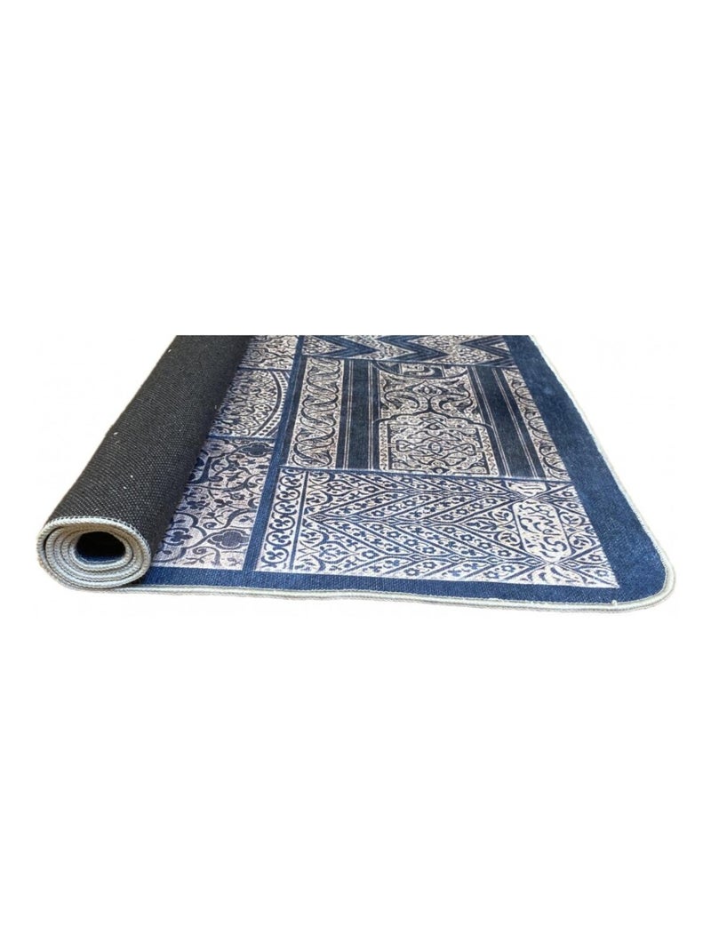 Alfombra de salón CORDOUE Azul - Kiabi