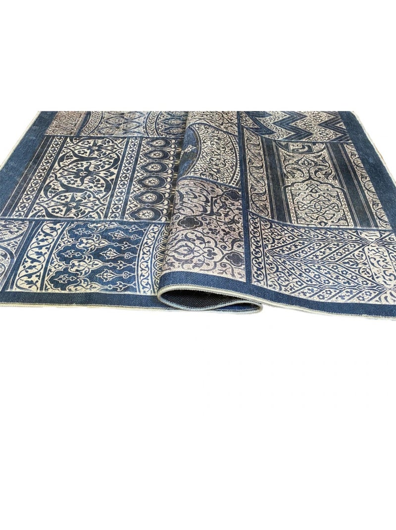 Alfombra de salón CORDOUE Azul - Kiabi