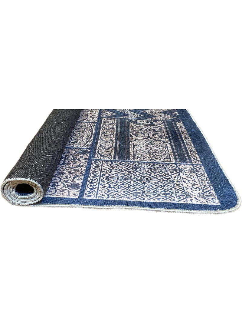 Alfombra de salón CORDOUE Azul - Kiabi